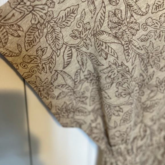 NWT 100% Linen Tommy Bahama Floral Print Dress Sz S - Picture 5 of 9